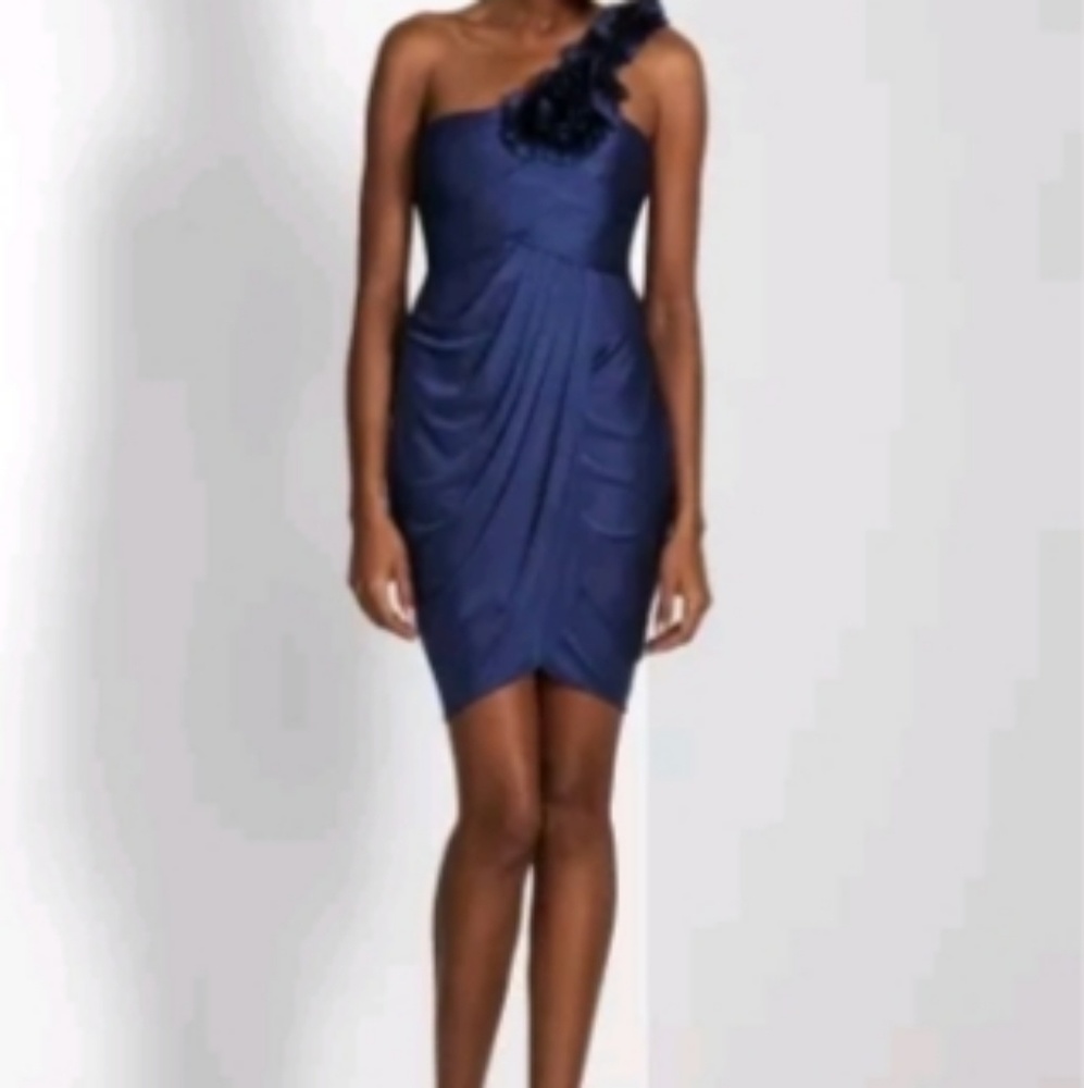 1.BCBGMaxiria One Shoulder Dress NWT